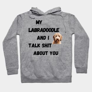 My Labradoodle and I Talk $hit Hoodie